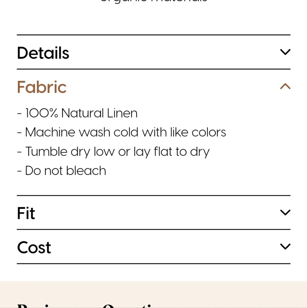 NWT! Mate the Label Maya Linen Overalls - White - Picture 15 of 15